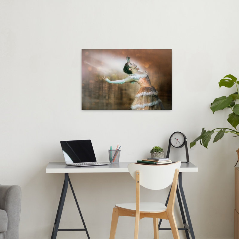 Affiche murale contemporaine abstraite « À danser », 24" H x 36" W