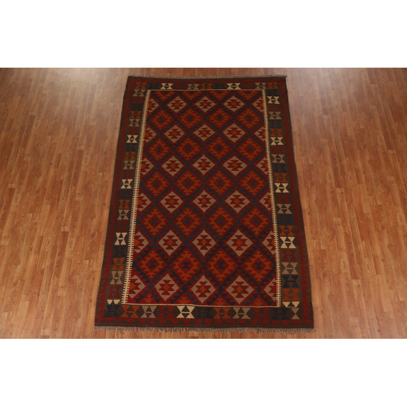Geometric Kilim Oriental Area Rug 7x10