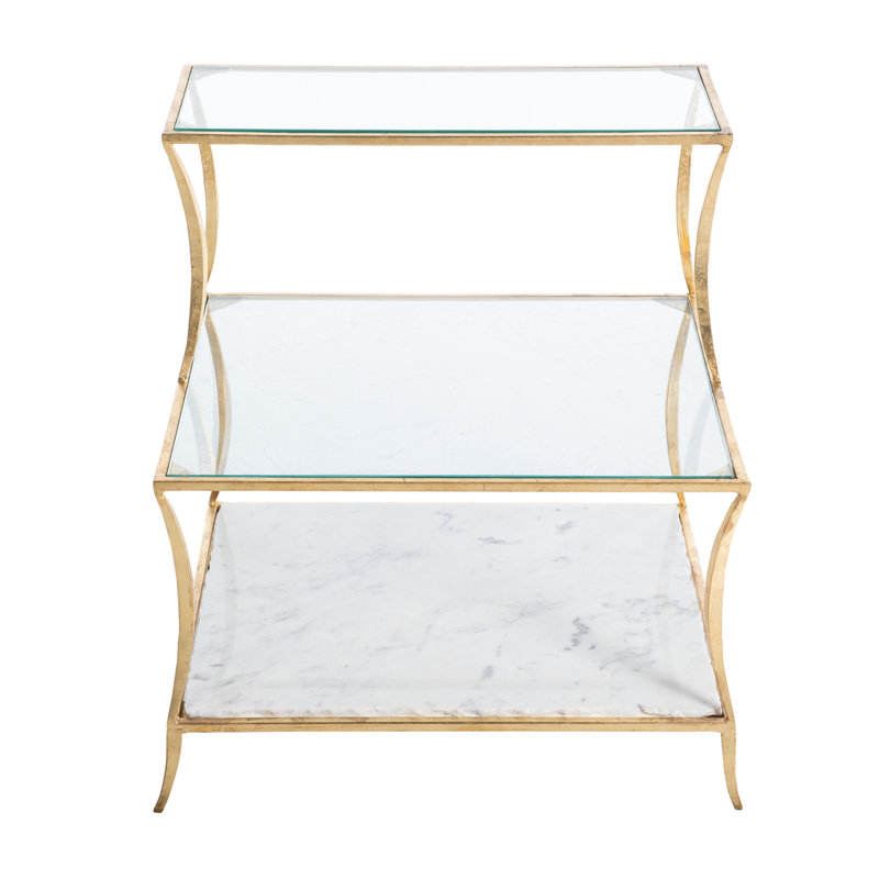 Hirsch Glass End Table