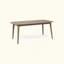 Table de salle à manger d'extérieur en bois d'acacia extensible, durable et résistante aux intempéries pour des réceptions polyvalentes-333232347