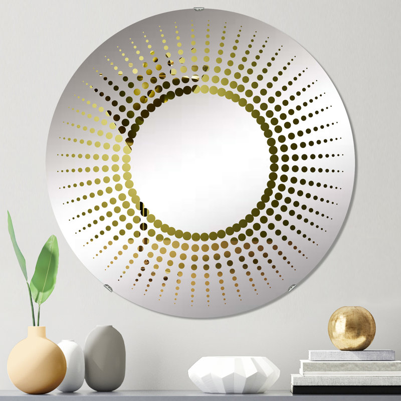Ajtene Circle Mirror, 23.6" x 23.6"