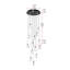 Luminaire suspendu en cristal 24 po Foreston-421774113-421774116