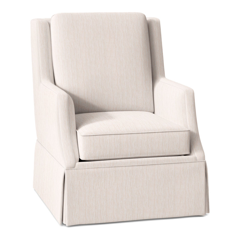 Savannah Wingback Chair, Perigold Poros Eggshell