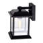 Lanterne murale d'extérieur traditionnelle 1 lumière de 10 po pour porche, patio et jardin Kinder-1099428821