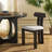 Keokuk Boucle Seat Dining Chair-1235090373