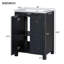 Meuble-lavabo simple 18,3 po avec comptoir