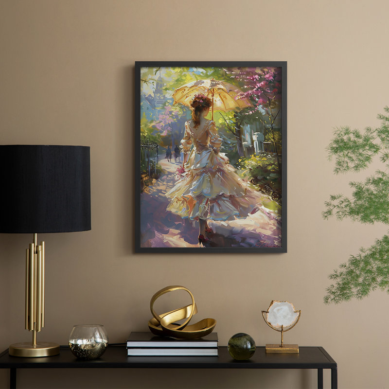 WOMEN Series DCL XXXV - reproduction encadrée de qualité supérieure - prête à être accrochée - aucun clou requis