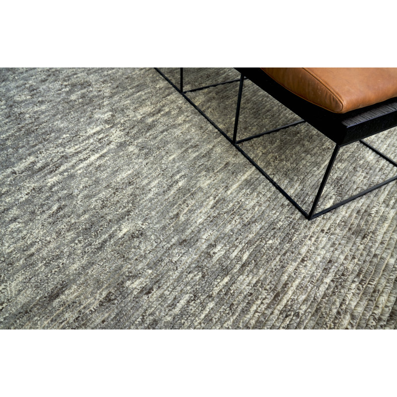 Kaza Wool Striped Area Rug, Rectangle 10' x 14'