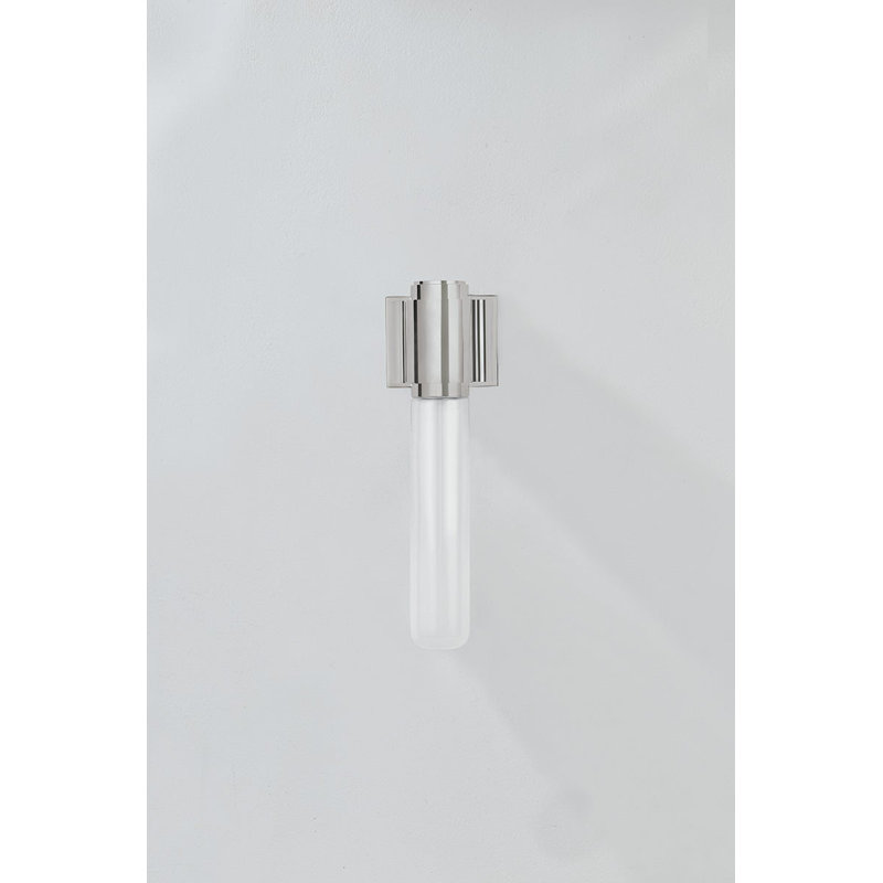 Colrain 1 - Light Armed Sconce, Polished Nickel