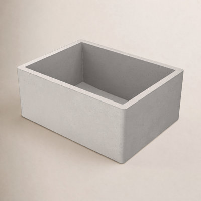 NativeStone Farmhouse 24" Concrete Sink