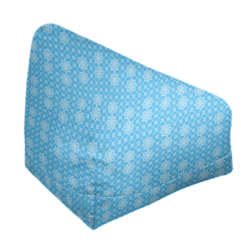 Fauteuil à billes standard & Leffel, H 86 po x l 27 po x P 43 po, Pas de bourre, Bleu sarcelle