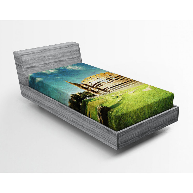 Microfiber Fitted Sheet, Twin Fitted Sheet