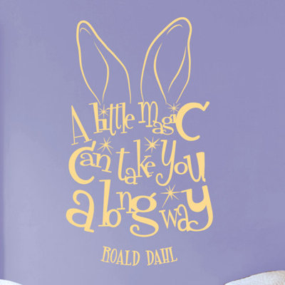 Roald Dahl Wall Sticker