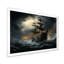 Pirate Ship At Stormy Seas - Art mural encadré pirate-1658796835-1658796836