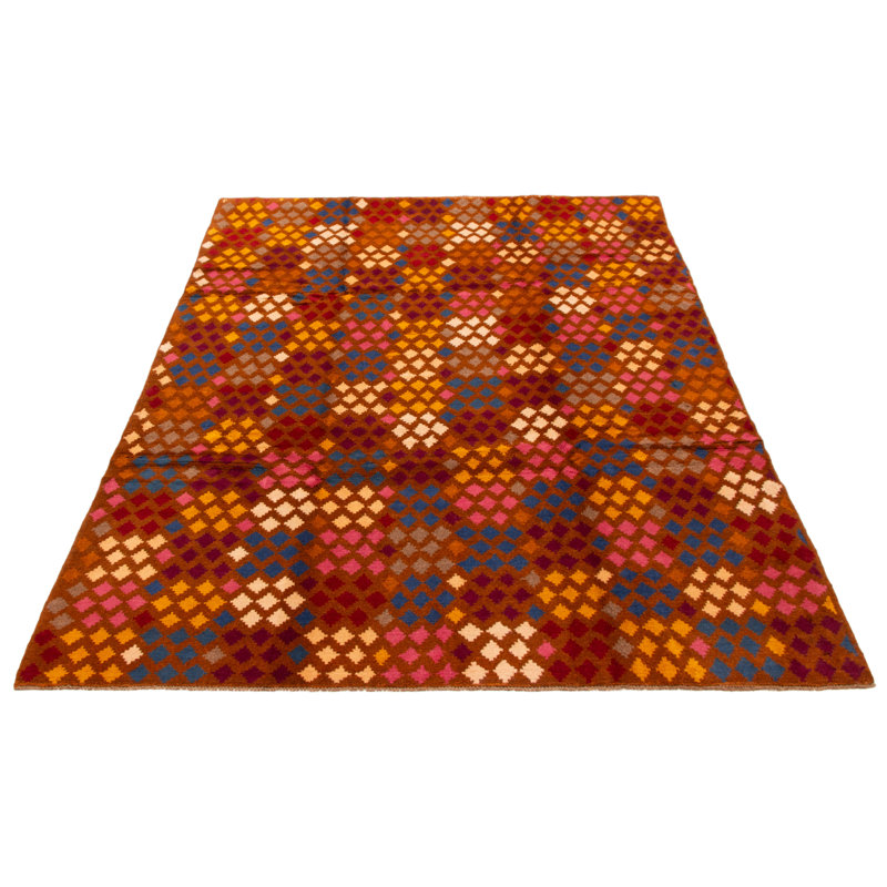 Tapis brun Akhjah 7 pi 1 po x 9 pi 11 po