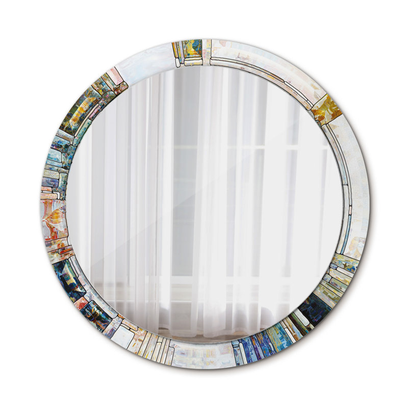 Huldar Glass Flat Wall Mirror