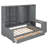 Wooden Daybed With Three Drawers, And All-In-One Cabinet, Desk And Shelves-177495312-177495319