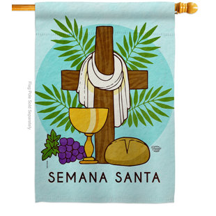 Drapeau de jardin Blessing Semana Santa