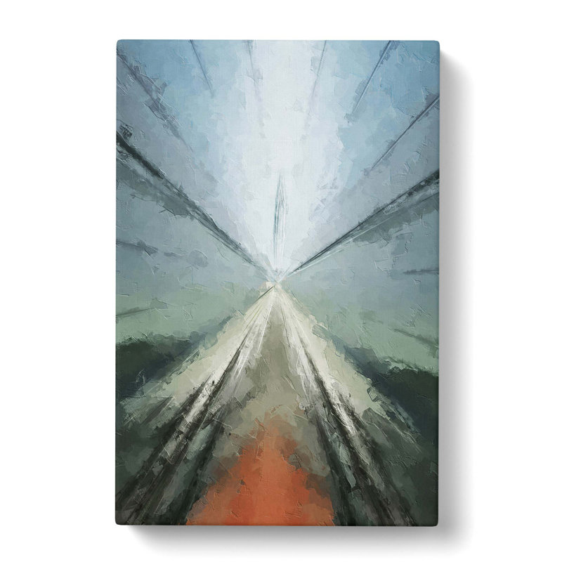 Moving Forward In Abstract - Wrapped Canvas Print, 50cm H x 35cm W x 3cm D