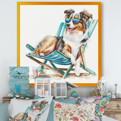 " Dog On The Beach I "