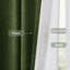 Rideaux occultants 100% naturels Goffredo pour chambre à coucher Double couche Drape Farmhouse-37223847-52496330