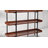 Ohlson Rustic Wood Grain Open-Style 3-Shelf Display Unit