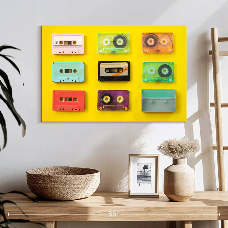 Abarca Cassette Tape Recorders, 16" H x 24" W