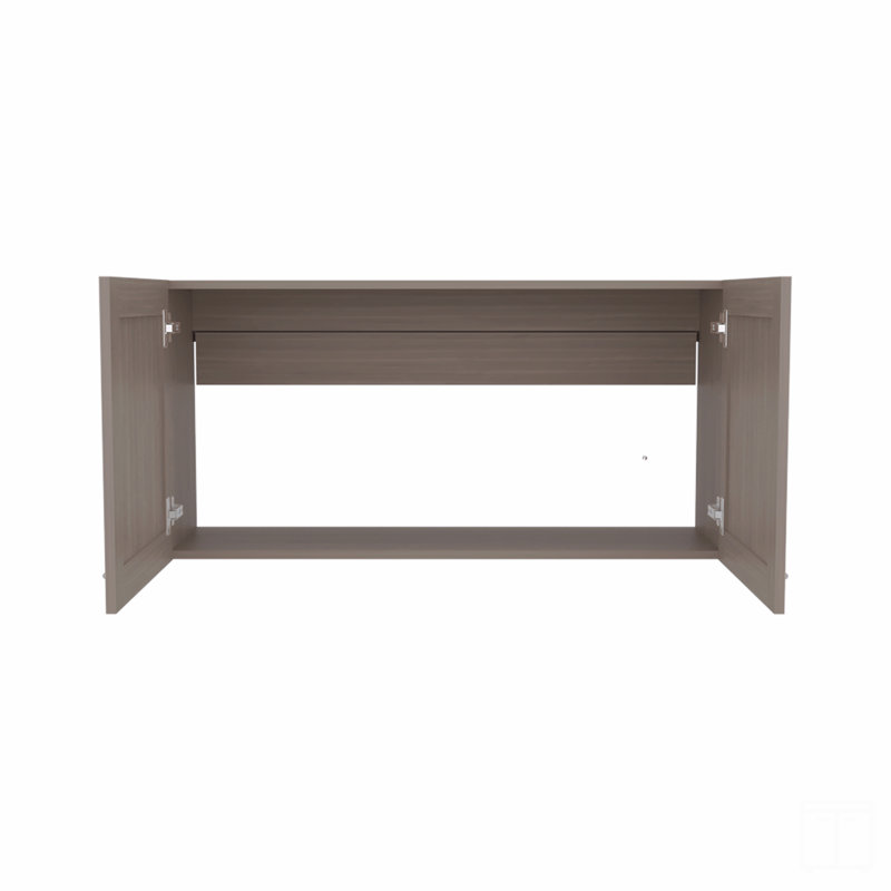 Wall Cabinet, 2 Doors, Brown