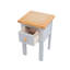 Santana 35cm W Plywood / Laminate Board Bedside Table