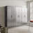 Astro Series 96 In. W X 79 In. H X 20 In. D Garage Cabinet Set D (3-Piece)