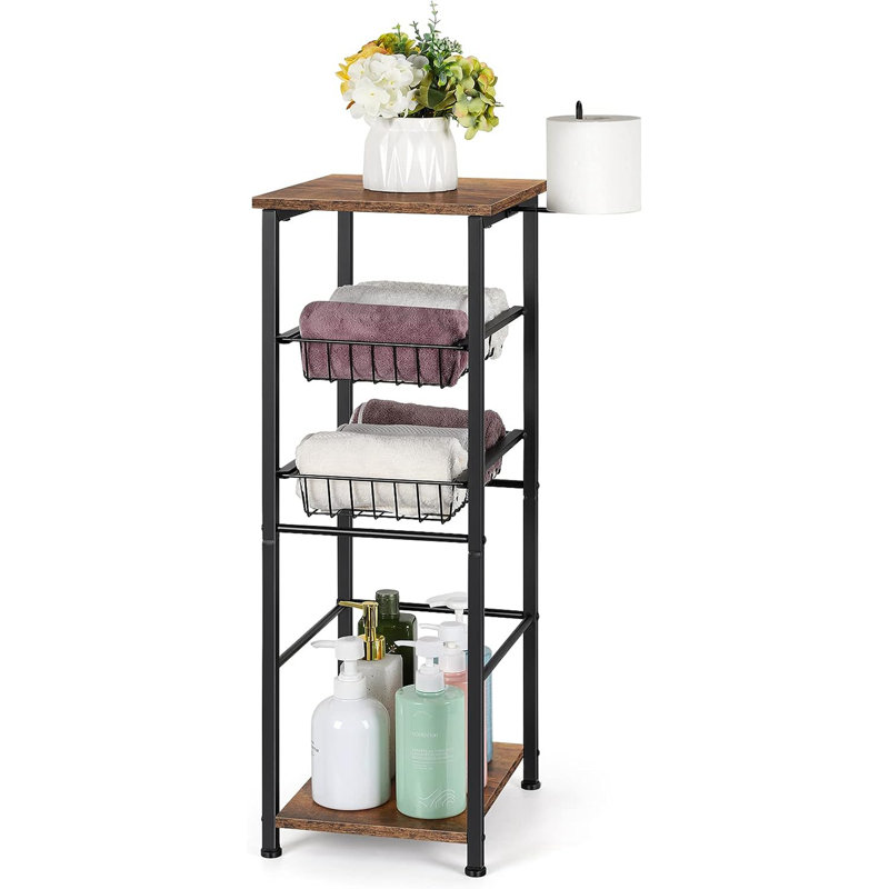 Bathroom Shelves, Brown