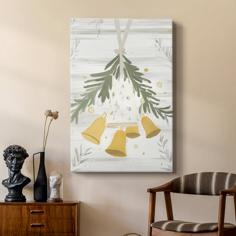 Art de Noël des Fêtes de Noël - galerie sur mesure Cavas, H 36 po x l 24 po