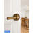 MRML Privacy Door Handle Antique Brass Retro Door Lever, Interior Bedroom Bathroom Vintage Doorhandle, Aluminium Alloy Handle Lever-123353433-138203004