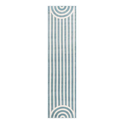 Unique Loom Lines Whimsy Kids Rug