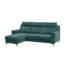 Izola 3 Seater Velvet Sofa Bed-1177284041-1177284084