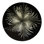Silver Feather Round Placemat