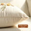 Housses de coussin à motif de feuilles de broderie d'automne de 18 po x 18 po