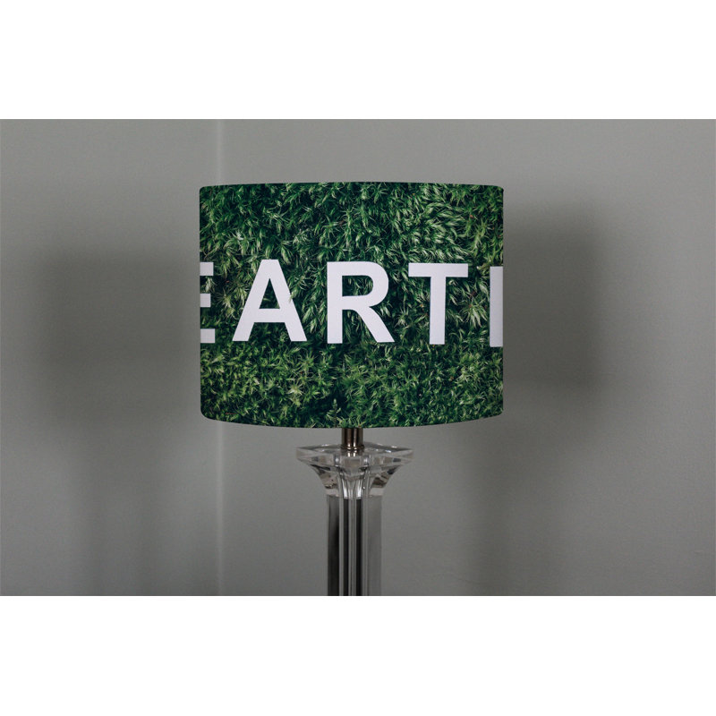 25cm H Canvas Drum Pendant Shade ( Clip On )