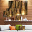 «Golden Morning in Dense Forest», reproduction de photo sur toile tendue-18440051