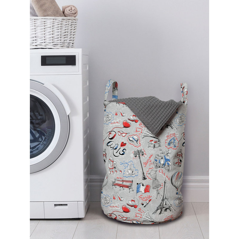 Fabric Laundry Bag with Handles
