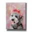 «Flower Crown Havese 2» par Furbaby Affiliates, art mural sur toile-2075924049