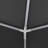 vidaXL Party Tent Anthracite Polyethylene, Steel 13.1 x 13.1 ft-58026630