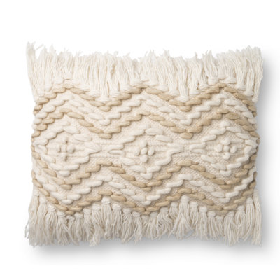Essence Geometric Lumbar Pillow Cover