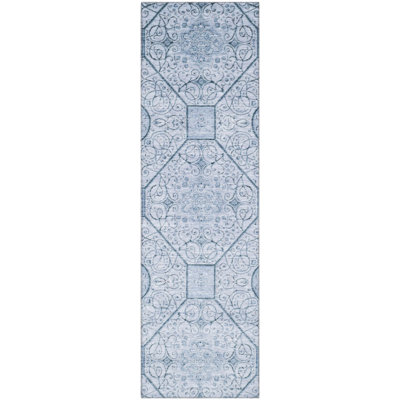 Premium Machine Washable Bucz AMF1748 Geometric Rug