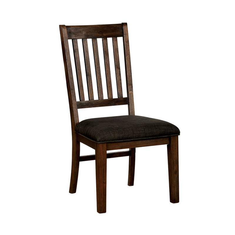 Chaise d'appoint rembourrée en lin Stotts