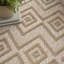 Tapis intérieur / extérieur beige naturel 5 pi x 7 pi