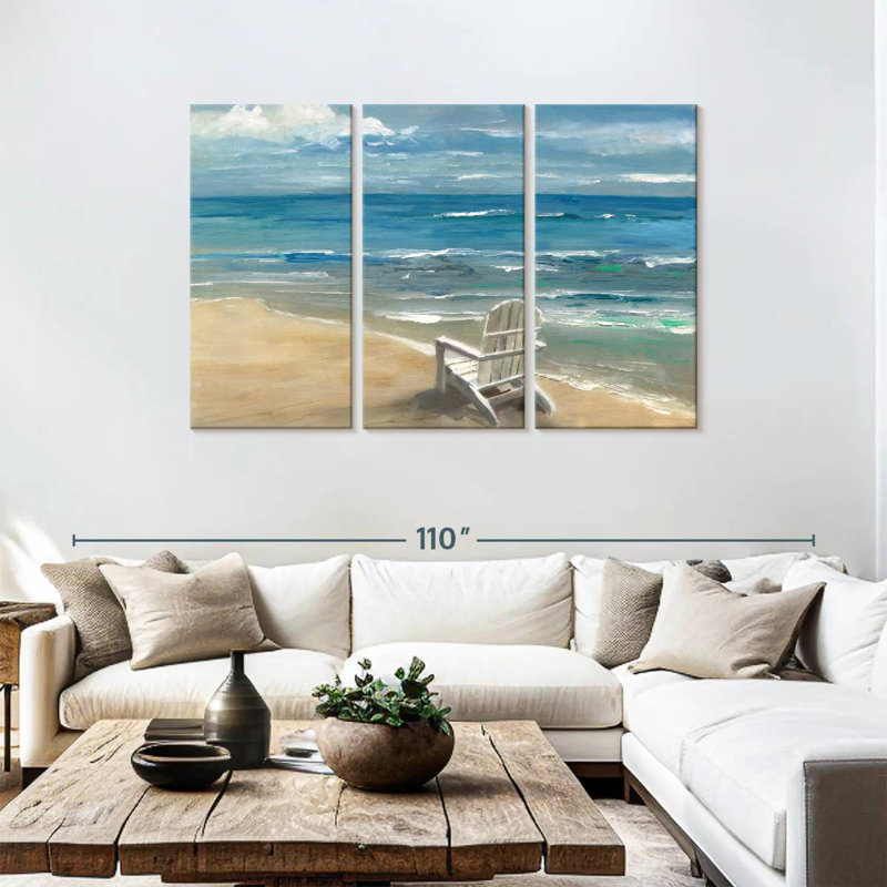 Gillard Solace Beach, 48" H x 74" W