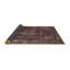 Tapis oriental brun foncé Rhythm-447137618