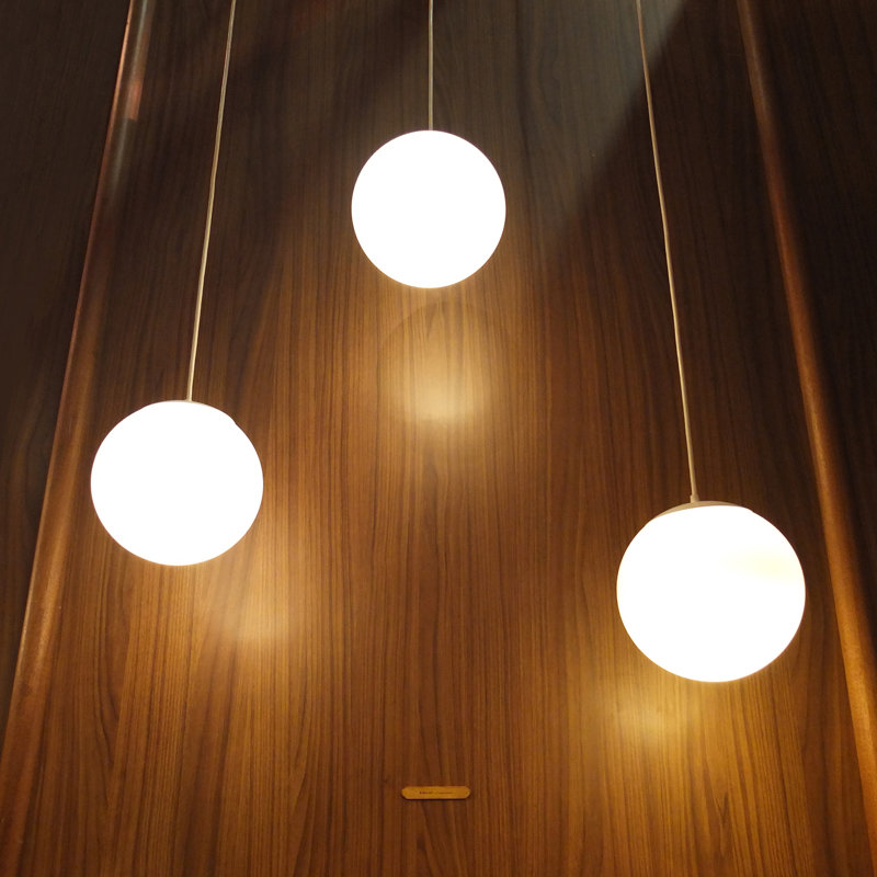 Drop 1 - Light Pendant, 8" H x 8" W x 8" D