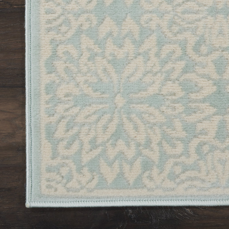 Guilian Damask Indoor Rug, Runner 2'3" x 7'3"